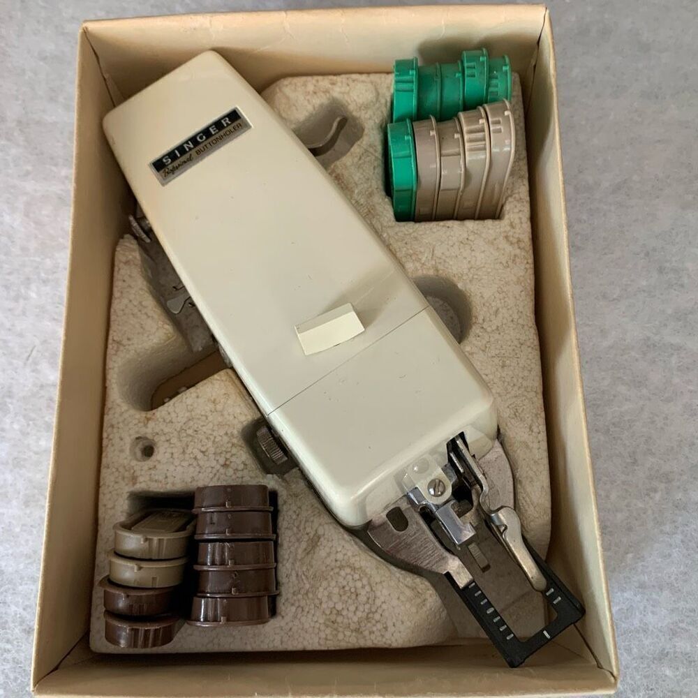 Singer Professional Buttonholer 39116 For Slant Needle Zig Zag Sewing Machines